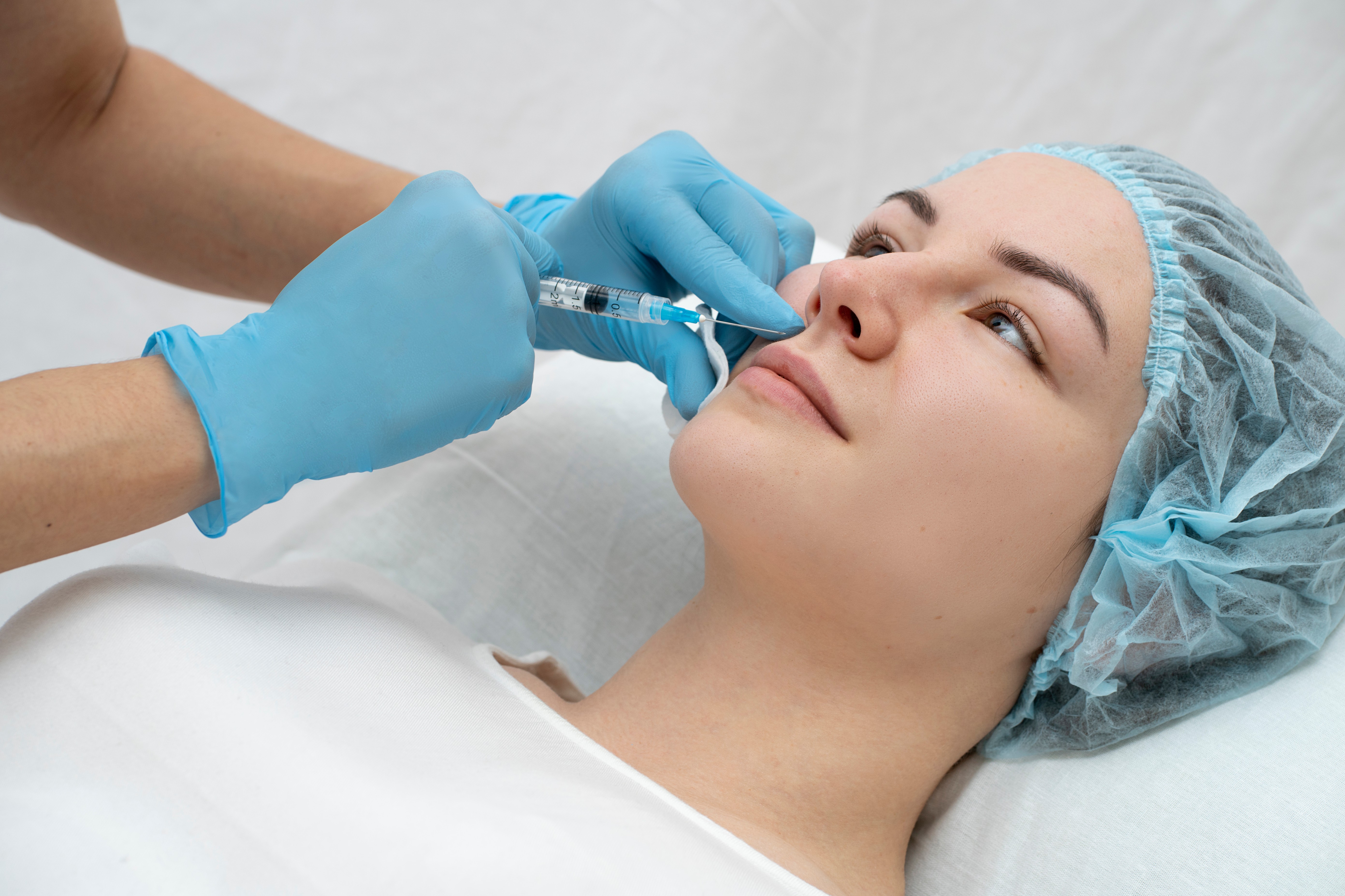 Non-surgical nose reshaping with dermal fillers at Gaelan Hospital Sharjah – safe one-day procedure with natural results